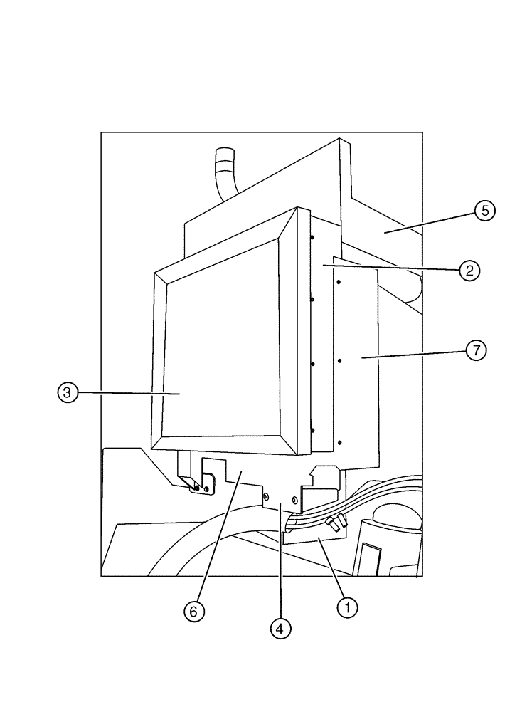 Схема запчастей Case IH PATRIOT 150 - (03-002) - ENGINE SHIELD ASSEMBLY (01) - ENGINE