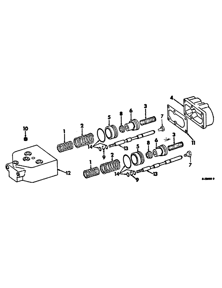 Схема запчастей Case IH 756 - (H-17) - CONTROLS, POWER BRAKE VALVE Controls