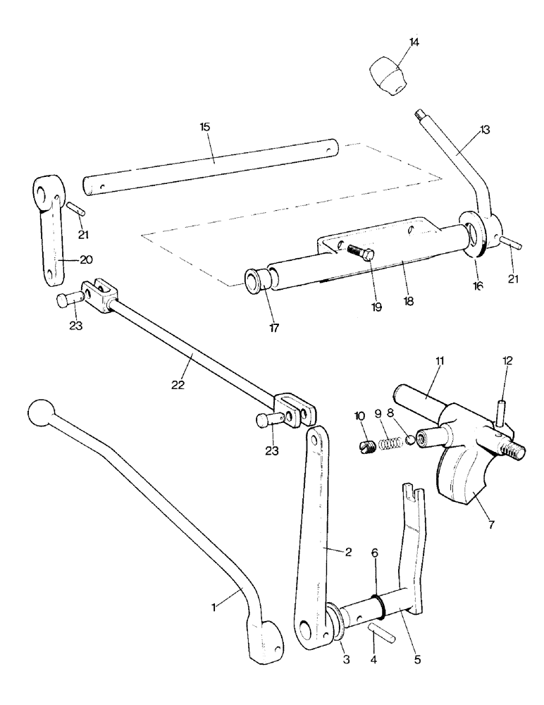 Схема запчастей Case IH 996 - (J01-1) - PTO AND BELT PULLEYS, POWER TAKE-OFF CONTROLS Auxiliary Drive Units