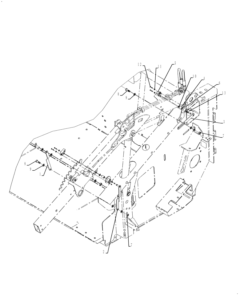 Схема запчастей Case IH 3020-30 - (58.145.01) - SENSORS, REEL POSITION (58) - ATTACHMENTS/HEADERS