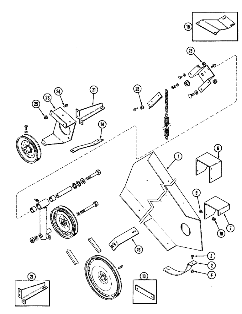 Схема запчастей Case IH 1020 - (9A-32) - REEL CONTROL ATTACHMENT, HYDRAULIC REEL DRIVE, 1440E, 1460E, AND 1480E COMBINE (09) - CHASSIS/ATTACHMENTS