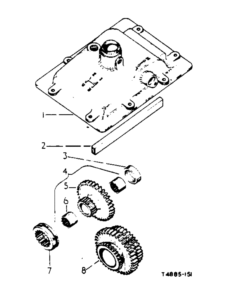 Схема запчастей Case IH 434 - (6-116) - 30 K.P.H. TRANSMISSION ATTACHMENT - ATTACHMENTS (88) - ACCESSORIES