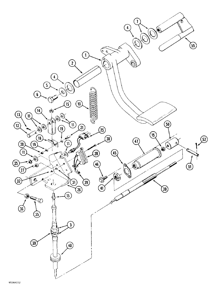 Схема запчастей Case IH 9390 - (6-112) - TRANSMISSION CLUTCH CONTROL (06) - POWER TRAIN