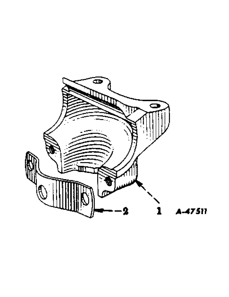 Схема запчастей Case IH 350 - (368B) - ATTACHMENTS, MANIFOLD HEATER BLOCK, FOR C-169 GASOLINE BURNING ENGINE Attachments