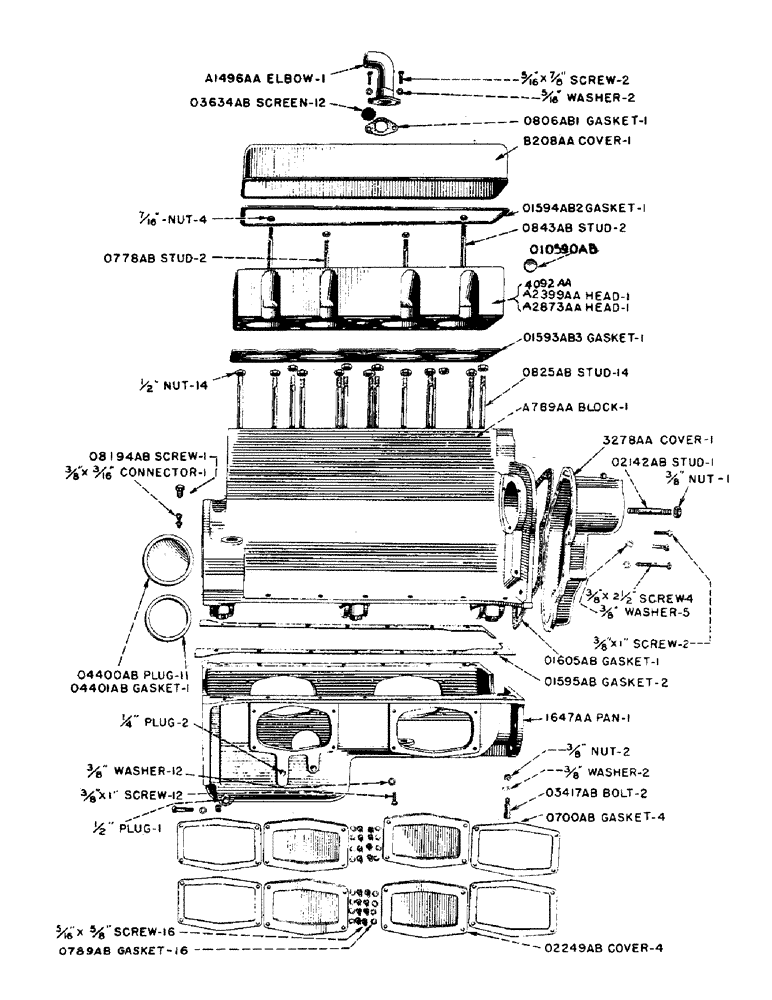 Схема запчастей Case IH DC-SERIES - (006) - CYLINDER HEAD, CYLINDER BLOCK, AND OIL PAN, CYLINDER HEAD (02) - ENGINE