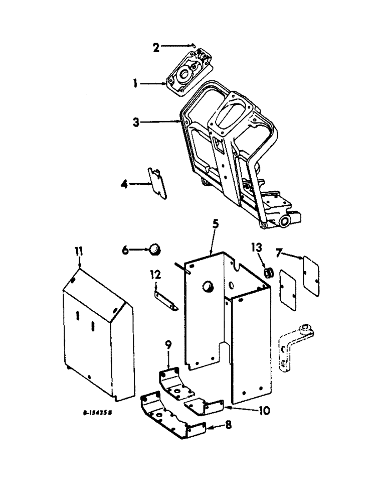 Схема запчастей Case IH 2544 - (J-15) - STEERING MECHANISM, STEERING SUPPORT AND RELATED PARTS, FARMALL TRACTORS Steering Mechanism