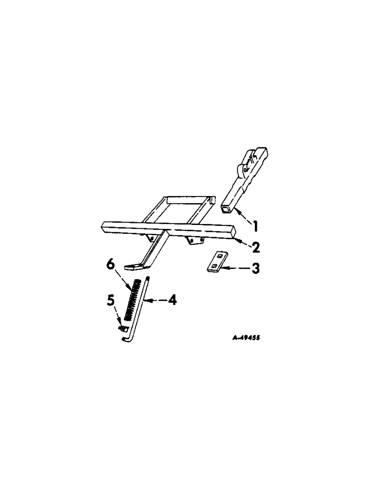 Схема запчастей Case IH 184 - (A-11) - PLANTER ATTACHING UNIT, 184 PLANTER 