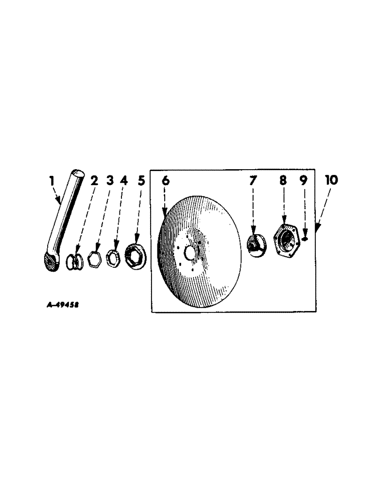 Схема запчастей Case IH 188 - (C-18) - DISK HILLER, FOR DISK FURROWING AND BEDDING ATTACHMENTS 