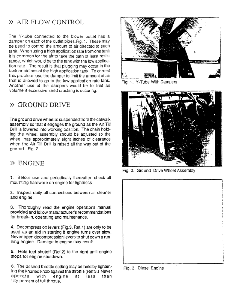 Схема запчастей Case IH 2501 - (03) - OPERATING, CONTINUED 