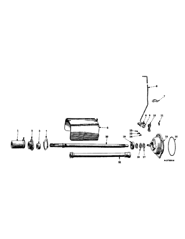 Схема запчастей Case IH 400-SERIES - (394) - ATTACHMENTS, POWER TAKE-OFF, SPECIAL, TRANSMISSION DRIVEN TYPE Attachments