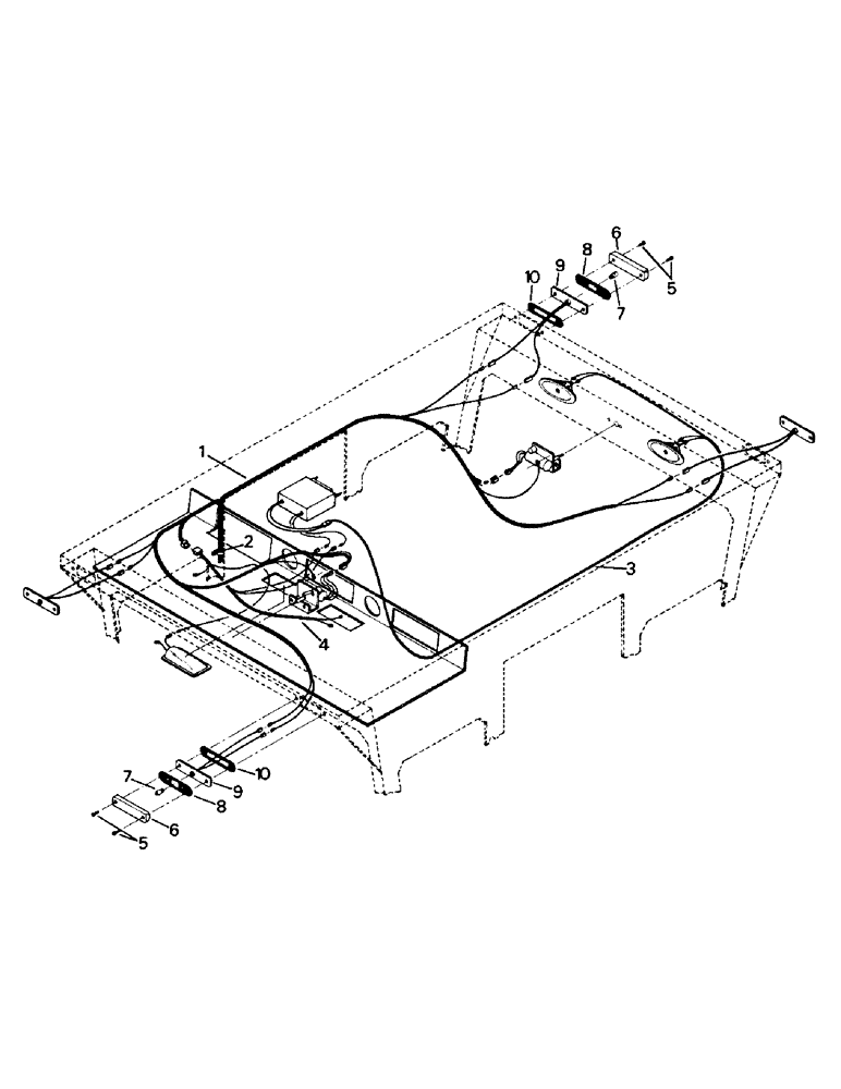 Схема запчастей Case IH PTA280 - (02-30) - UPPER CAB & CONSOLE ELECTRICAL (06) - ELECTRICAL