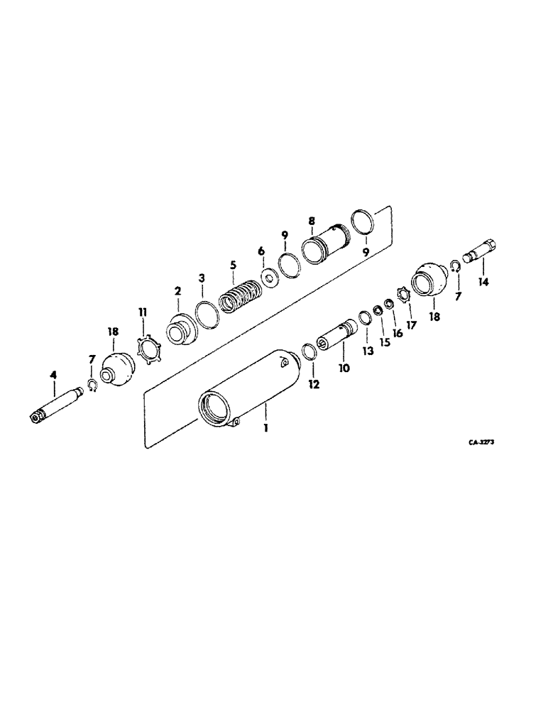 Схема запчастей Case IH 1468 - (07-10) - DRIVE TRAIN, CLUTCH BOOSTER (04) - Drive Train