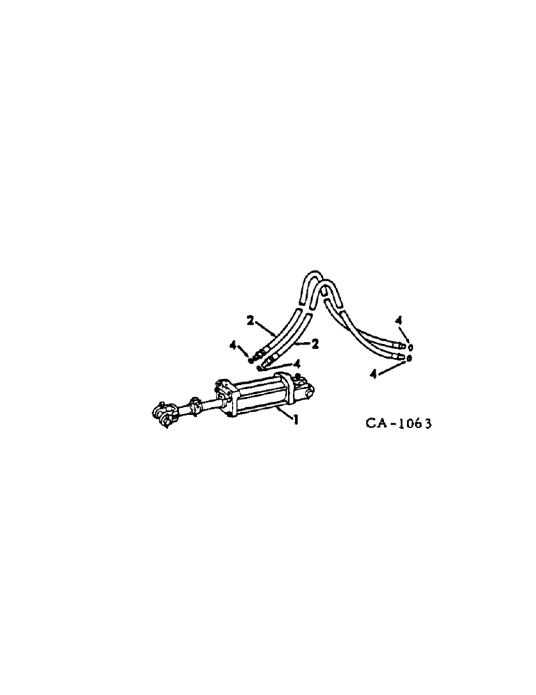 Схема запчастей Case IH 56-SERIES - (N-66) - HYDRAULIC EQUIPMENT, 2, 4 AND 6 ROW PLANTERS 