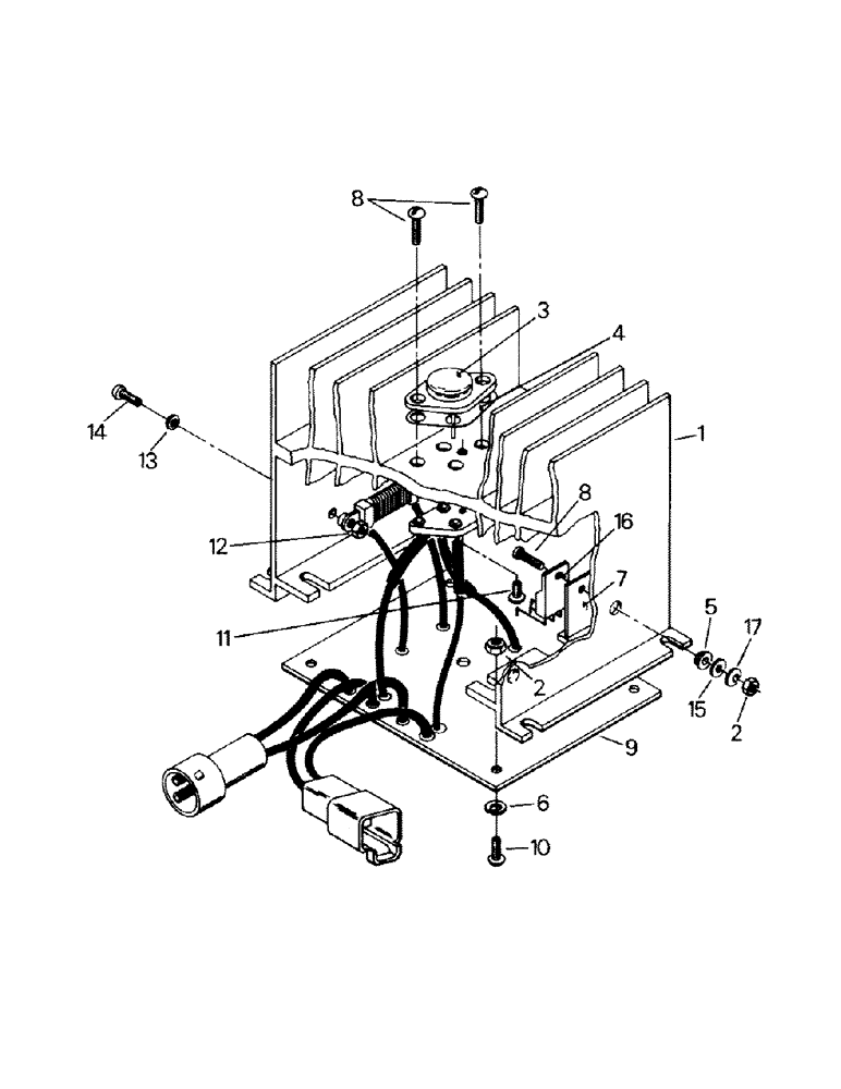 Схема запчастей Case IH STEIGER - (01-13) - CONTROL MODULE ASSEMBLY (10) - CAB