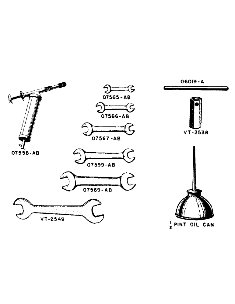 Схема запчастей Case IH VAC11-SERIES - (164) - TOOLS (88) - ACCESSORIES