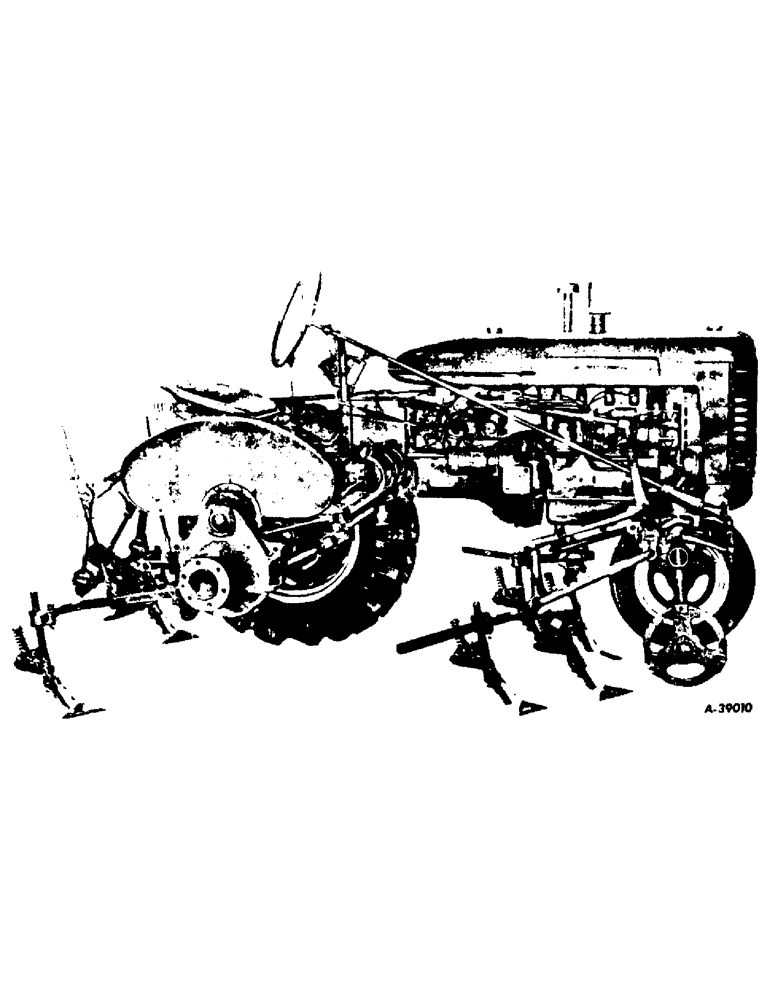 Схема запчастей Case IH A-144 - (L-03) - A-144, 1-F144, 144 (ONE ROW) COTTON AND CORN CULTIVATOR 