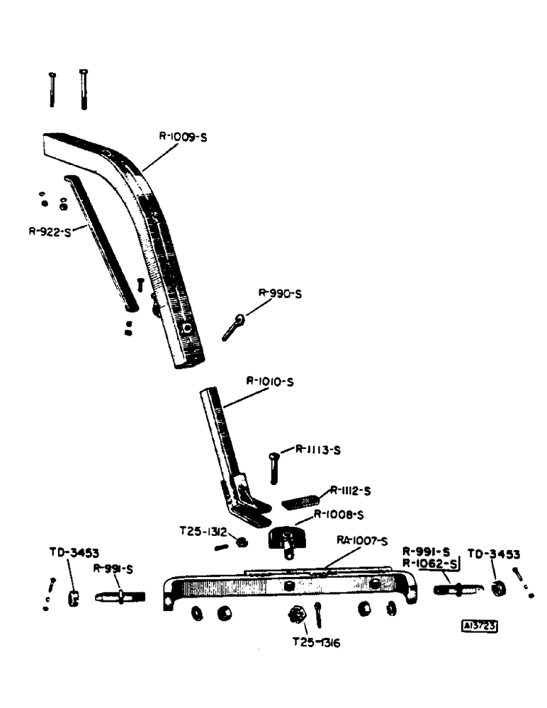 Схема запчастей Case IH 200 - (04) - TRACTOR HITCH, EAGLE HITCH 