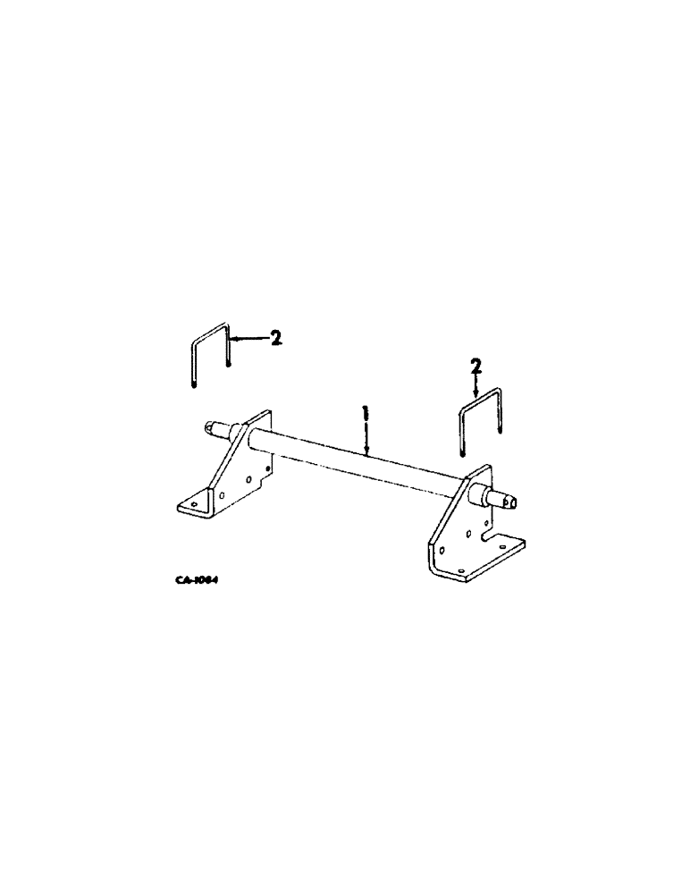 Схема запчастей Case IH 170 - (AS-11) - THREE-POINT HITCH, CATEGORY II, FOR 6-ROW NARROW 