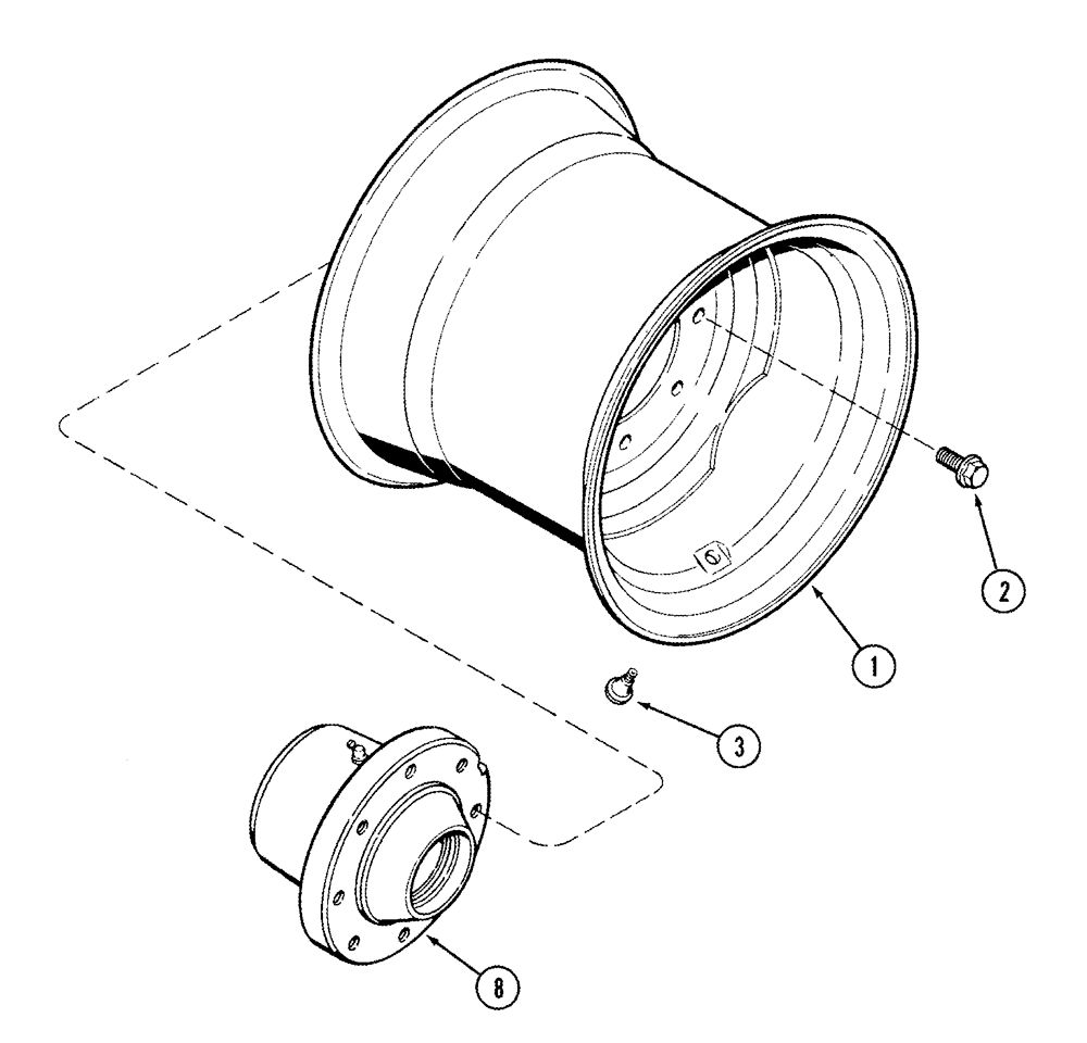 Схема запчастей Case IH MX220 - (05-21) - FRONT WHEELS 2 WHEEL DRIVE, MX180, MX200, MX220, N.A. ONLY (05) - STEERING