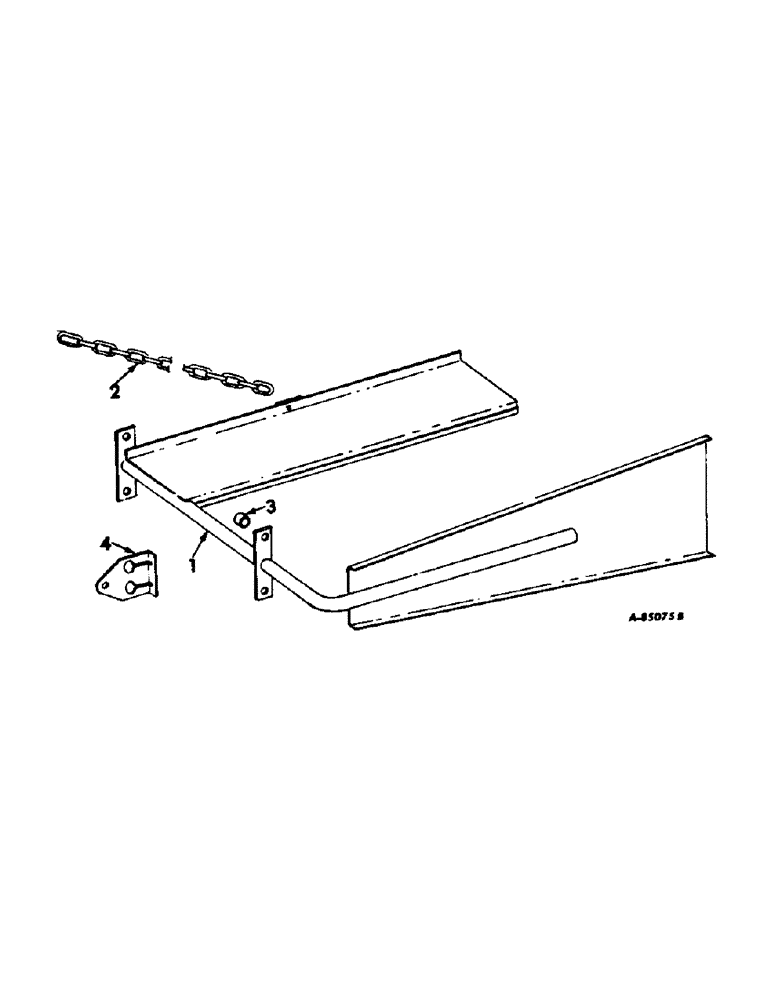 Схема запчастей Case IH 430 - (E-81) - BALE TURNER ATTACHMENT, WHEN ORDERED 