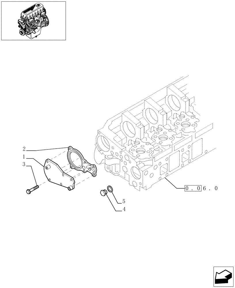 Схема запчастей Case IH F2BE0684A B003 - (0.37.0[01]) - ENGINE EXHAUST BRAKE (504031541) 