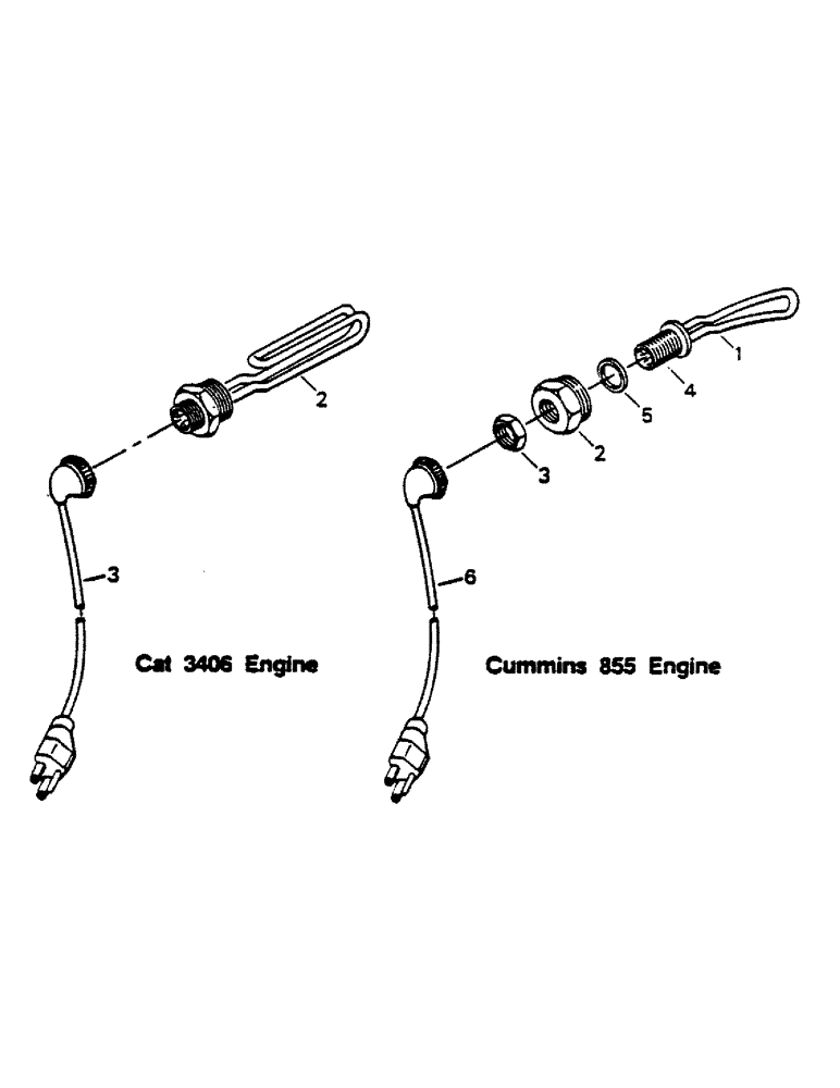 Схема запчастей Case IH 9180 - (04-06) - ENGINE BLOCK HEATER (04) - Drive Train