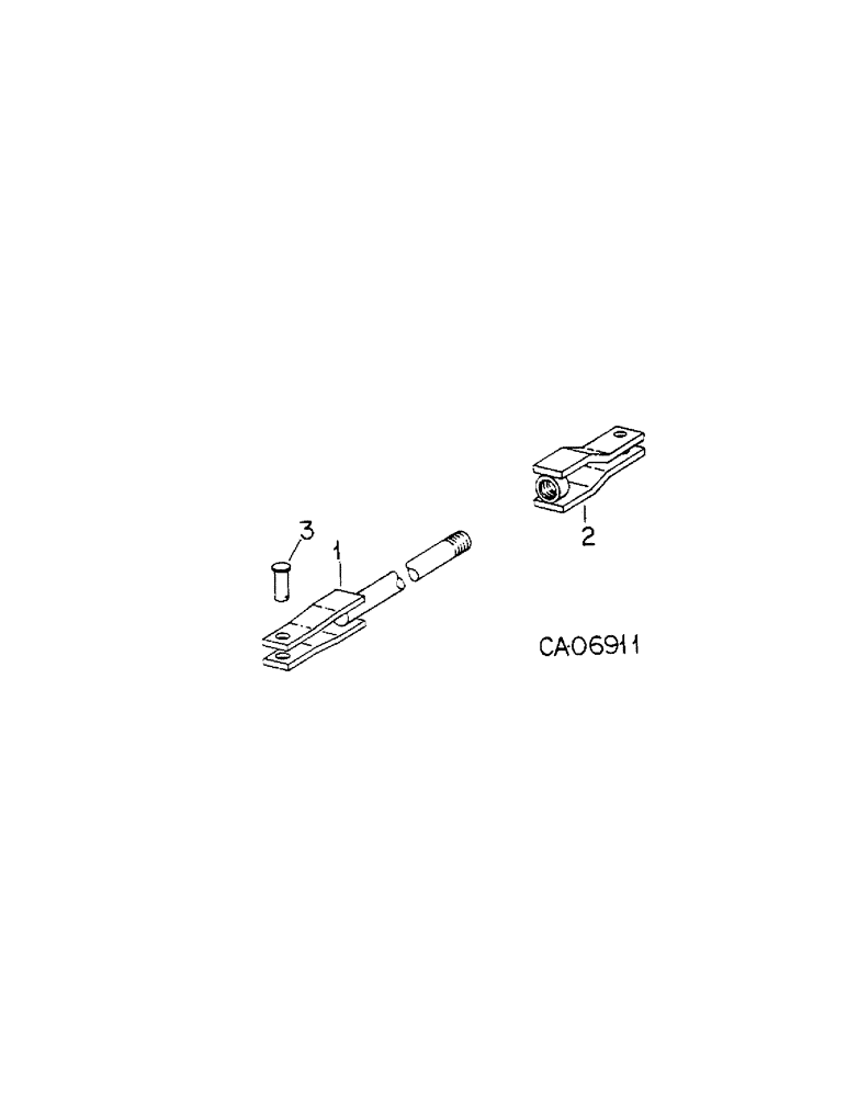 Схема запчастей Case IH VARIOUS - (D-51[1]) - TIE ROD 