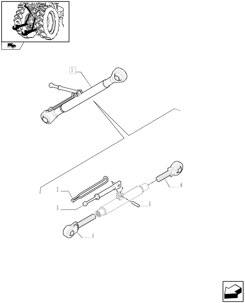 Схема запчастей Case IH FARMALL 75N - (1.89.6/ A) - IMPLEMENT CARRIER - BREAKDOWN (09) - IMPLEMENT LIFT