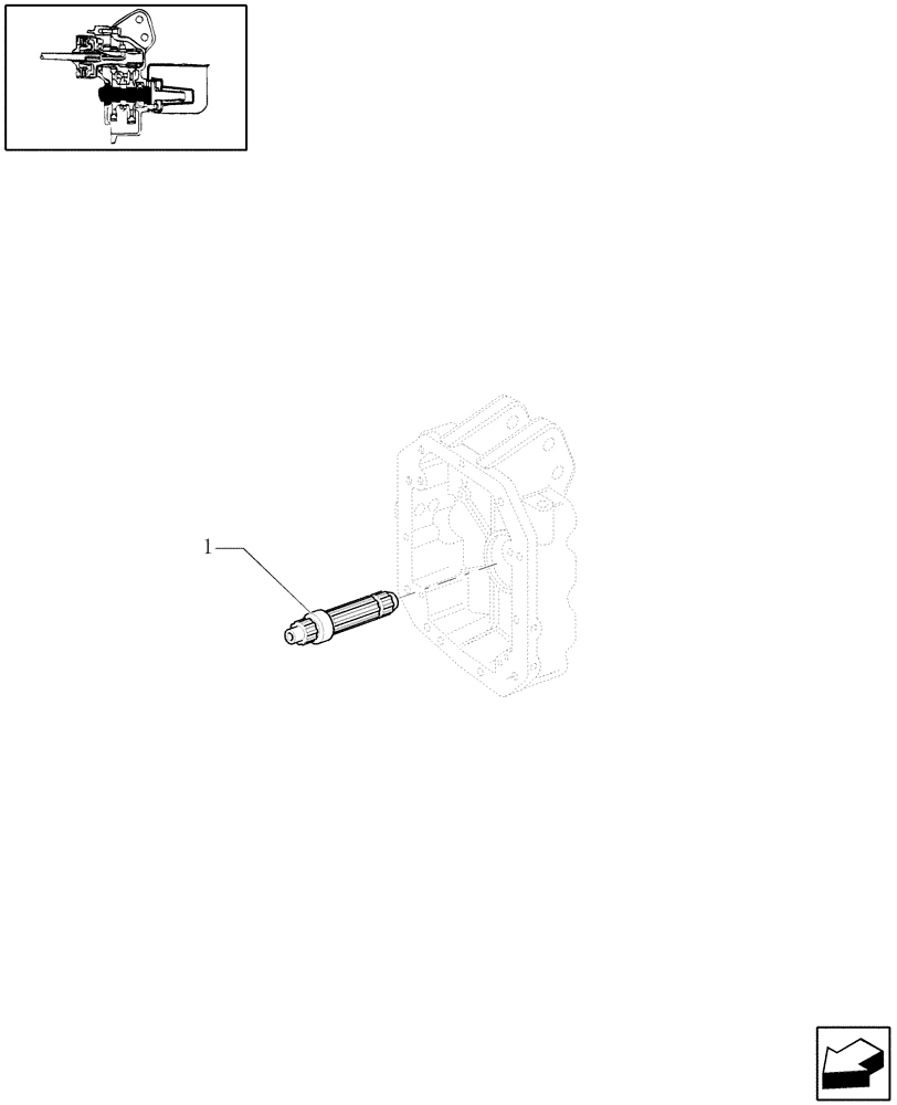 Схема запчастей Case IH MXU110 - (1.80.1/05) - (VAR.793) POWER TAKE-OFF SHAFT WITH 21 SPLINES (07) - HYDRAULIC SYSTEM