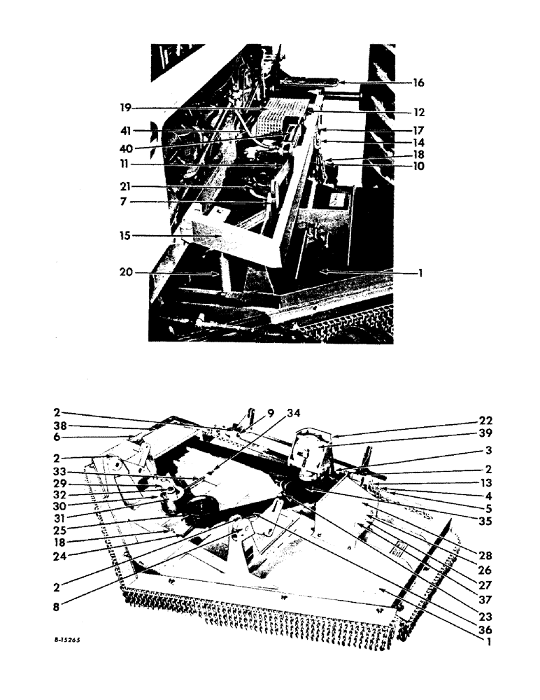 Схема запчастей Case IH HR8-504 - (P-02) - PLATFORM AND MOUNTING PARTS 