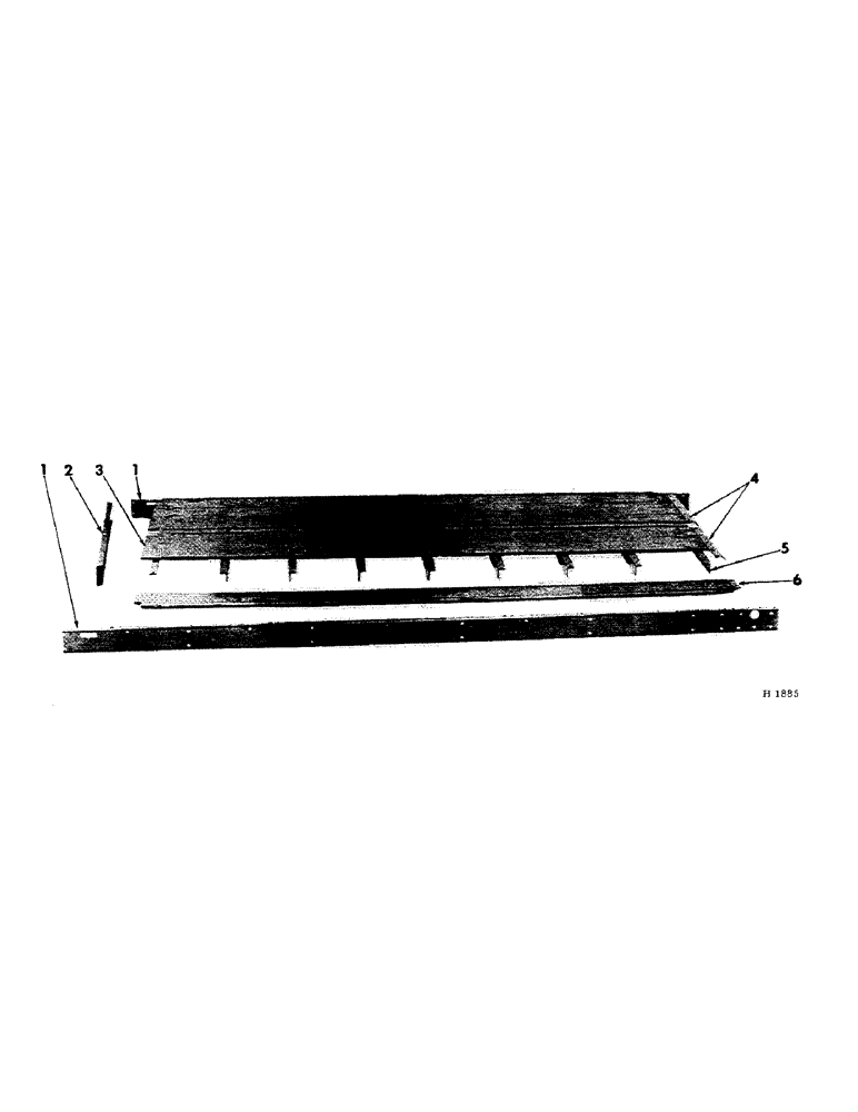 Схема запчастей Case IH 320 - (M-02) - SPREADER BOX BOTTOM 