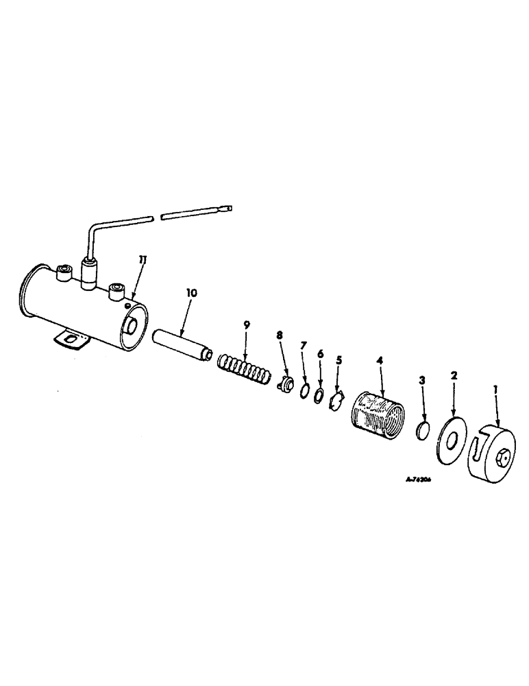 Схема запчастей Case IH 420 - (291) - ELECTRIC FUEL PUMP, BENDIX (55) - ELECTRICAL SYSTEMS