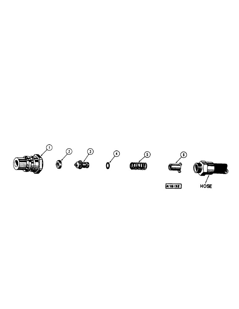 Схема запчастей Case IH 3300-SERIES - (52[A]) - BREAK-AWAY PLUG 