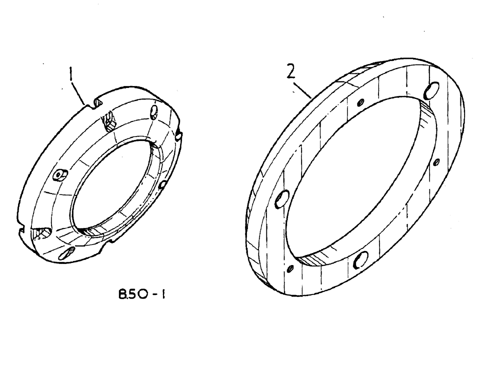 Схема запчастей Case IH 885 - (02-002) - REAR WHEEL WEIGHTS Accessories & Attachments / Miscellaneous