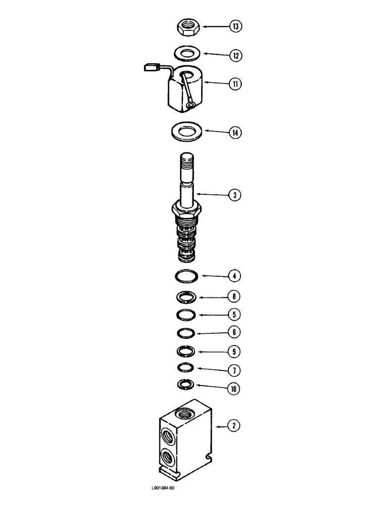 Схема запчастей Case IH 1670 - (8-64) - FEEDER AND SEPARATOR CLUTCH VALVE, MODULAR CONTROL (07) - HYDRAULICS