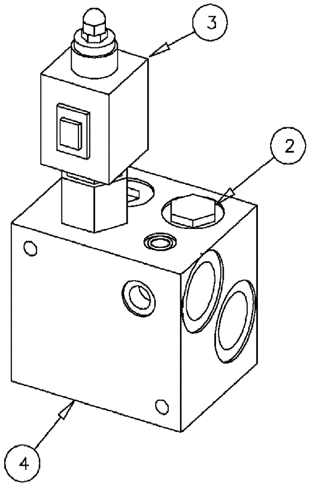 Схема запчастей Case IH 610 - (04-003) - VALVE, PRODUCT CONTROL Hydraulic Plumbing