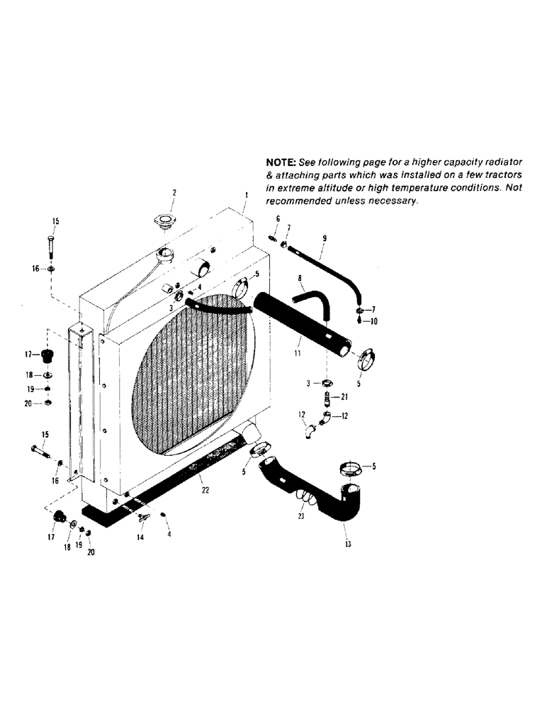 Схема запчастей Case IH STEIGER - (04-13) - RADIATOR AND ATTACHING, PANTHER II, STANDARD (04) - Drive Train