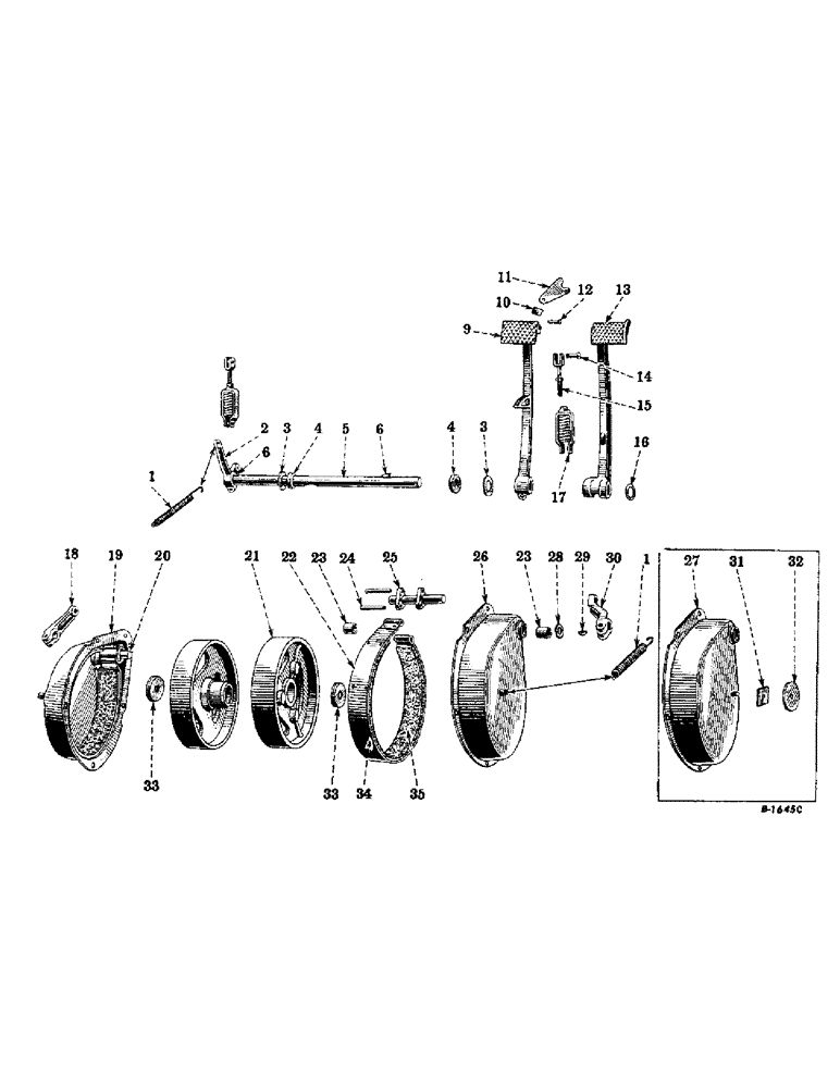 Схема запчастей Case IH FARMALL M - (235) - CHASSIS, BRAKES AND CONNECTIONS (12) - CHASSIS