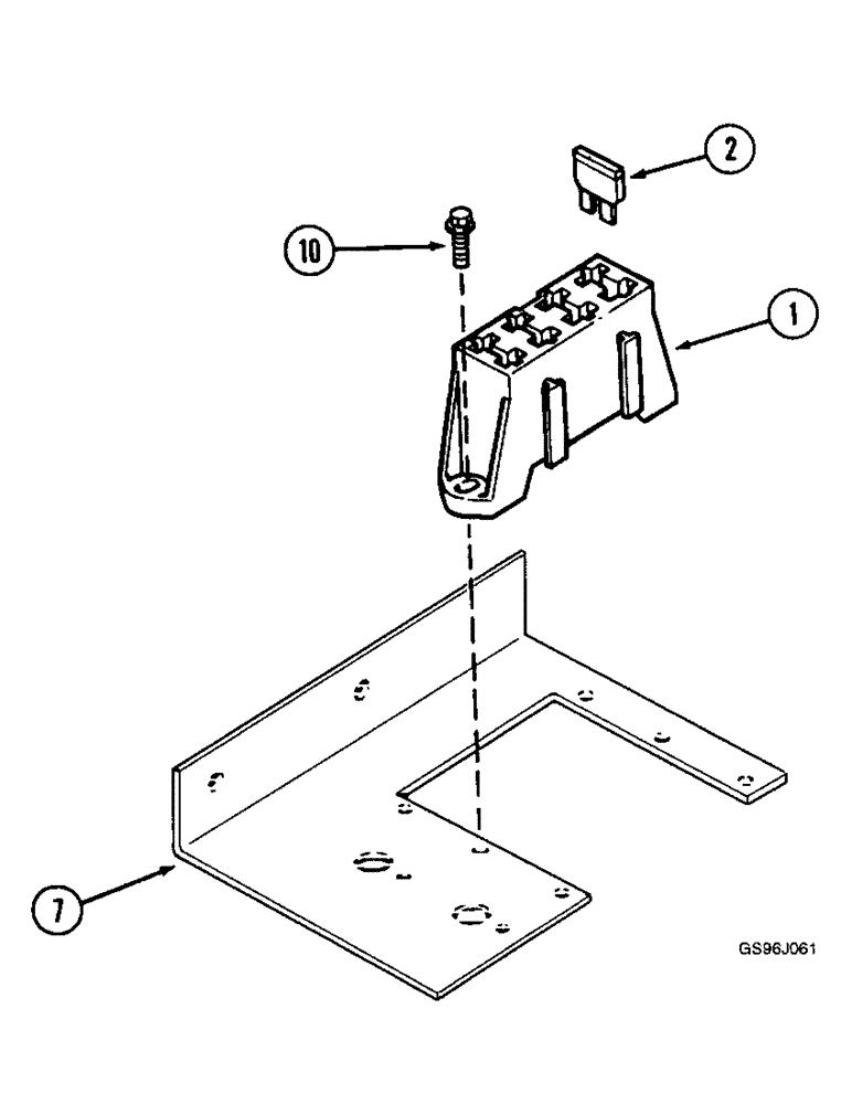 Схема запчастей Case IH 1660 - (4-50) - FUSE AND FUSE BLOCK (06) - ELECTRICAL