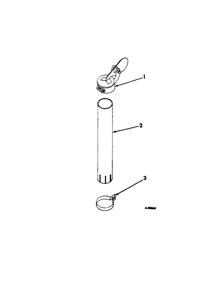 Схема запчастей Case IH 2806 - (N-19) - PARTS ACCESSORIES AND ATTACHMENTS, EXHAUST PIPE EXTENSION Accessories & Attachments