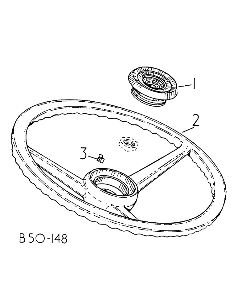 Схема запчастей Case IH 785 - (10-007) - STEERING WHEEL (07) - HYDRAULICS