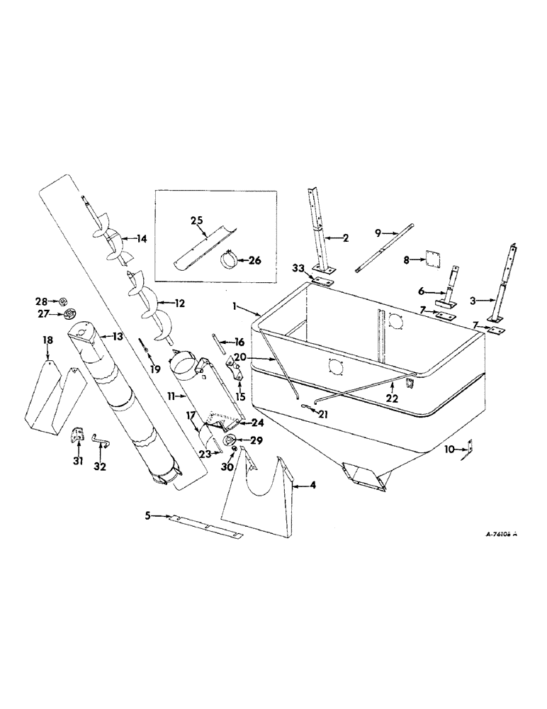 Схема запчастей Case IH 82 - (58) - GRAIN TANK HOPPER AND UNLOADER AUGER (80) - CROP STORAGE/UNLOADING