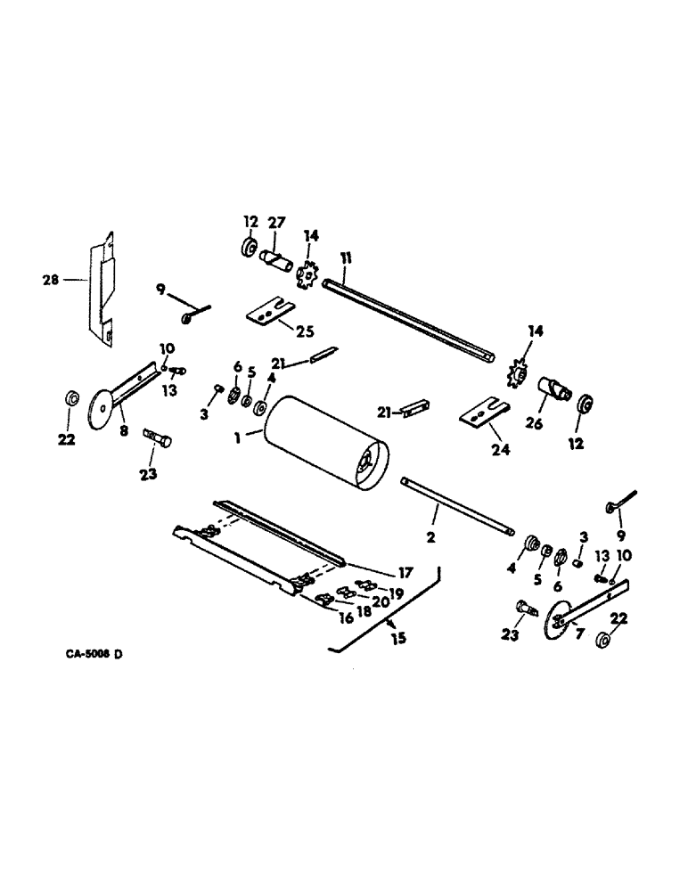 Схема запчастей Case IH 815 - (33-04) - FEEDER, FEED CONVEYOR (13) - FEEDER