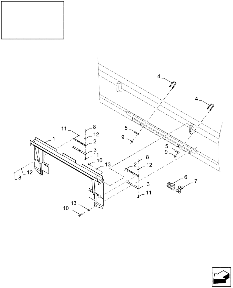 Схема запчастей Case IH 2040 - (18.87494243[01]) - DIA : ADDITIONAL PARTS - AF COMBINES - D910 (18) - ACCESSORIES