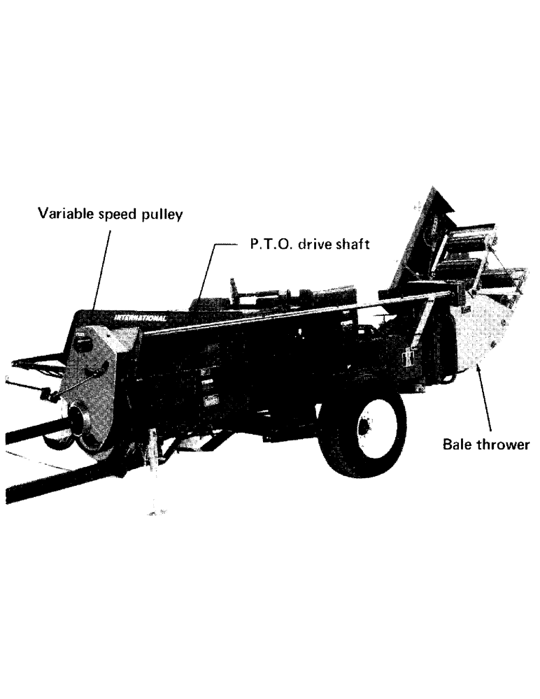 Схема запчастей Case IH 15 - (B-02) - 15 BALE THROWER 