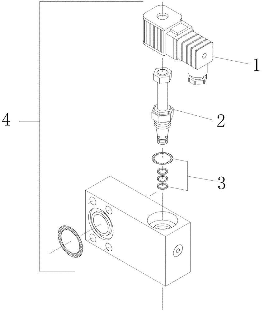 Схема запчастей Case IH 7700 - (B05.08[01]) - Hydraulic Solenoid Valve {Positive Drive} (35) - HYDRAULIC SYSTEMS