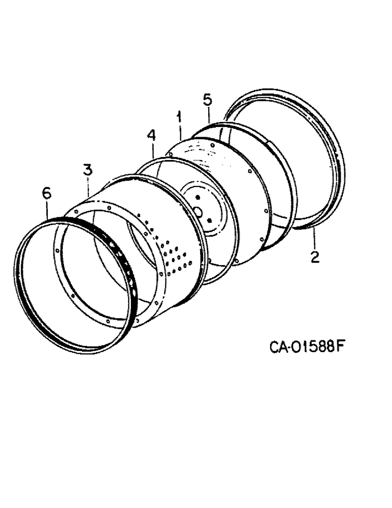 Схема запчастей Case IH 400 - (A-022) - SEED DRUM 