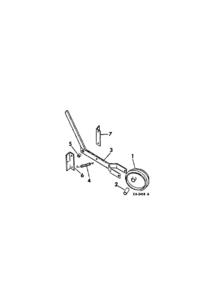 Схема запчастей Case IH 92 - (D-45[A]) - DRUM MONITOR ATTACHMENT 