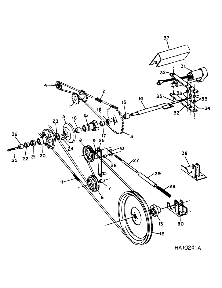 Схема запчастей Case IH DUAL - (C-23) - DUAL AUGER, REEL DRIVE, ELECTRICAL ACTUATED VARIABLE SPEED 