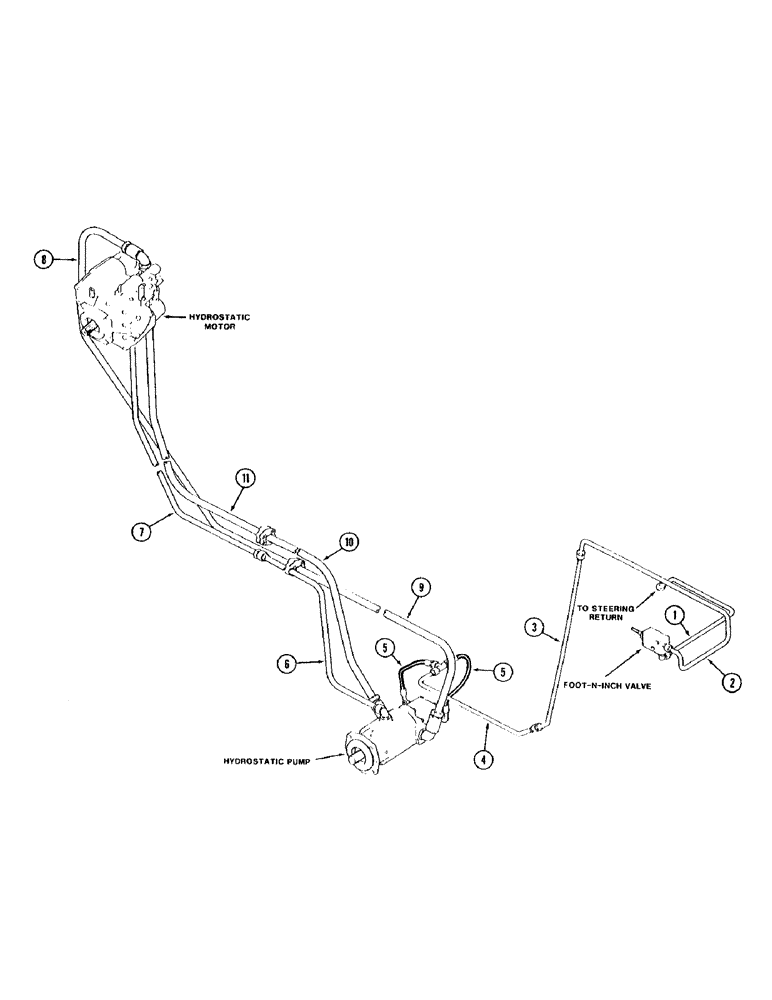 Схема запчастей Case IH 1640 - (1-18) - PICTORIAL INDEX, PROPULSION SYSTEM (00) - PICTORIAL INDEX